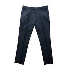 Raf Simons AW08 Wool Slacks Black Minimalist