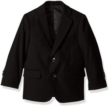 Isaac Mizrahi Boys' Classic Suit Jacket Notch Lapel Solid Sport Coat / Blazer