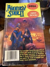 Sega Genesis 1990 Phantasy Star II Hint Book Vintage Game Sold Separately