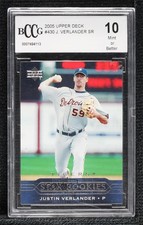 2005 Upper Deck Star Rookies Justin Verlander #430 BCCG 10 Mint or Better s1i