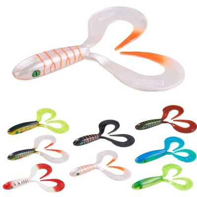 Balzer Shirasu Pike Collector 2.0 Hecht Köder Doppel Schwanz Twister 15cm & 20cm