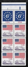 SCOTT 1893a STAR & FLAG OVER MOUNTAIN BOOKLET OF 8 MNH FREE SHIPPING