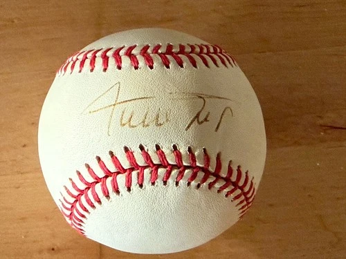 Willie Mays Autographed Baseball