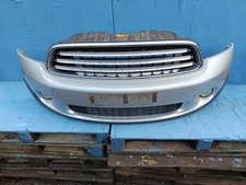 MINI R60 FRONT BUMPER & GRILL SILVER COUNTRYMAN & R61 PACEMAN 2010-2016 COMPLETE