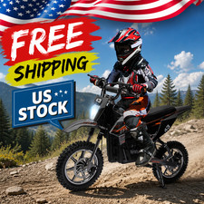 36v Electric Dirt Bike for Kids 8-14   350w Brushless  500w Brushed Motors