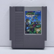Teenage Mutant Ninja Turtles III: Manhattan Project NES Video Game Konami