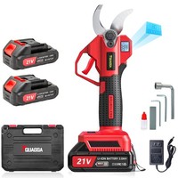 UK Electric Pruning Shears 1.2 Cut - Cordless Power Pruner with 2 Battery Kit
