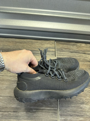 Allbirds Trail Runners SWT Black/Black Sole Hiking Running Shoe Womens Size 6.5