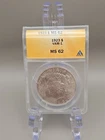 1923 $1 Peace Silver Dollar ANACS MS62 - VAM-1
