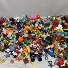 Huge Lot Of Vintage Toys Action Figures Mini Figures Miscellaneous 15 Pounds