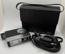 Vintage Vivitar Auto 251 Mount Flash with Case Charge Cable