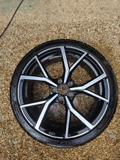Genuine VW Golf 8 VIII GTI R Estoril 19 Alloy Wheel 8Jx19 5-Lug + PS4S tyre