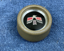 68 Pontiac Firebird 400 Ho Gold Deluxe Steering Wheel Horn Button