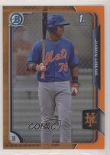 2015 Bowman Chrome Prospects Orange Refractor 7/25 Jhoan Urena #BCP98 4pn