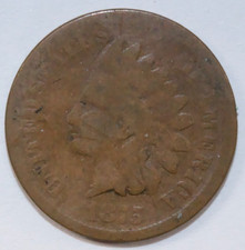 1875 Indian Head Cent #0126