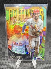 2025 Topps Chrome Logofractor  Fortune 15 Bryce Harper #F15-6 Gold Refractor /50