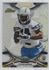 2015 Topps Finest Refractor Titus Davis #88 0b5