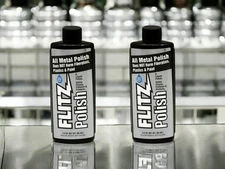 FLITZ All Metal Polish 3.4oz Liquid Formula 2 PACK 