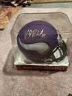 Minnesota Vikings Signed Mini Helmet With Coa