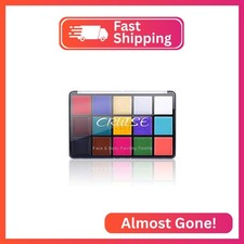 UCANBE Face Body Paint Oil, Professional 15 Colors FX Makeup Palette- Non Toxic