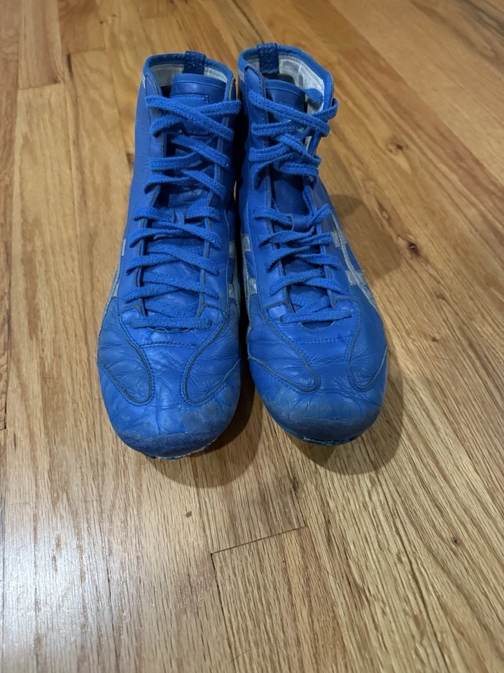 ASICS Onitsuka Tiger Wrestling Shoes Size 9.5 - Image 3 of 4