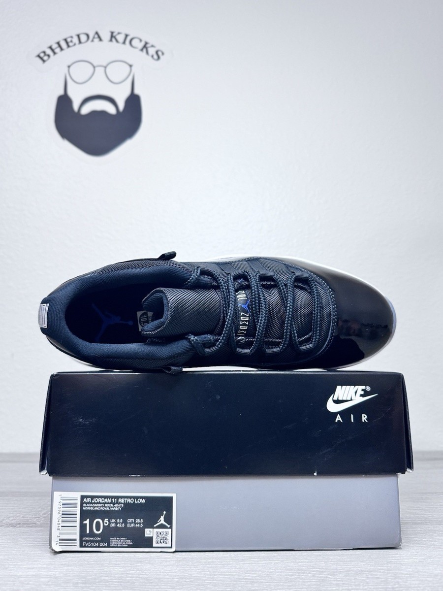 Size 10.5 - Air Jordan 11 Low 'Space Jam' Men's Sneakers FV5104