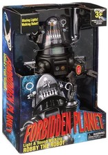 Forbidden Planet 2020 Light Sound Walking Figure Robby The Robot 14-Inch Ligh