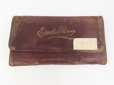Excelsior Diary 1896 Wilson Eaton NY Armimia Sawmill Vintage Ledger Ephemera