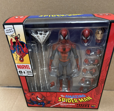 アメコミ MAFEX No.075 SPIDER-MAN COMIC Ver. D Marvel MAFEX No.075 Spider-Man (Comic Ver.) Action Figure | eBay