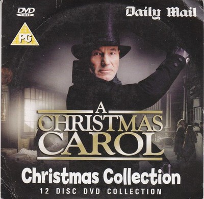 A CHRISTMAS CAROL ( DAILY MAIL Newspaper DVD ) starring Patrick Stewart
