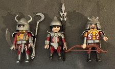 Playmobil 6326 Red Dragon Warriors x3 Collectable Figures 2004 - 2012 Fast Post