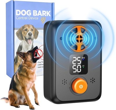 Ultraschall Anti Bellen Gerät Hunde 5 Frequenzen 3 Reichweiten 50 Fuß