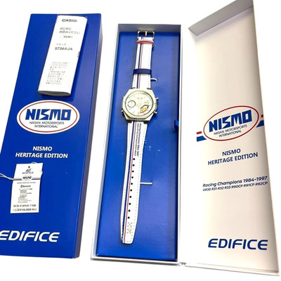 Casio EDIFICE ECBS10NIS-7A Men's Wristwatch NISMO Heritage Edition Tested Japan