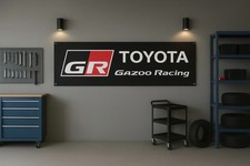 Toyota Gazoo Racing Performance Flag  Motorsport Garage Banner Decor