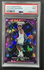 ANTHONY EDWARDS PSA 9 2020-21 PANINI PRIZM #258 ROOKIE PURPLE ICE RC 111/175