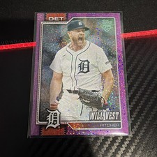 Will Vest - 2026 Topps Baseball Confetti Pink Confetti SP #121 TIGERS