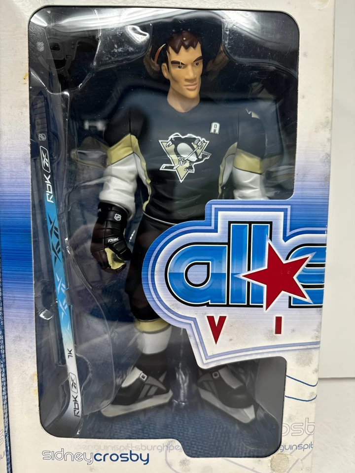 Figura de hockey Upper Deck NHL All-Star vinilo Sidney Crosby Pittsburgh Penguins Foto 4 de 4