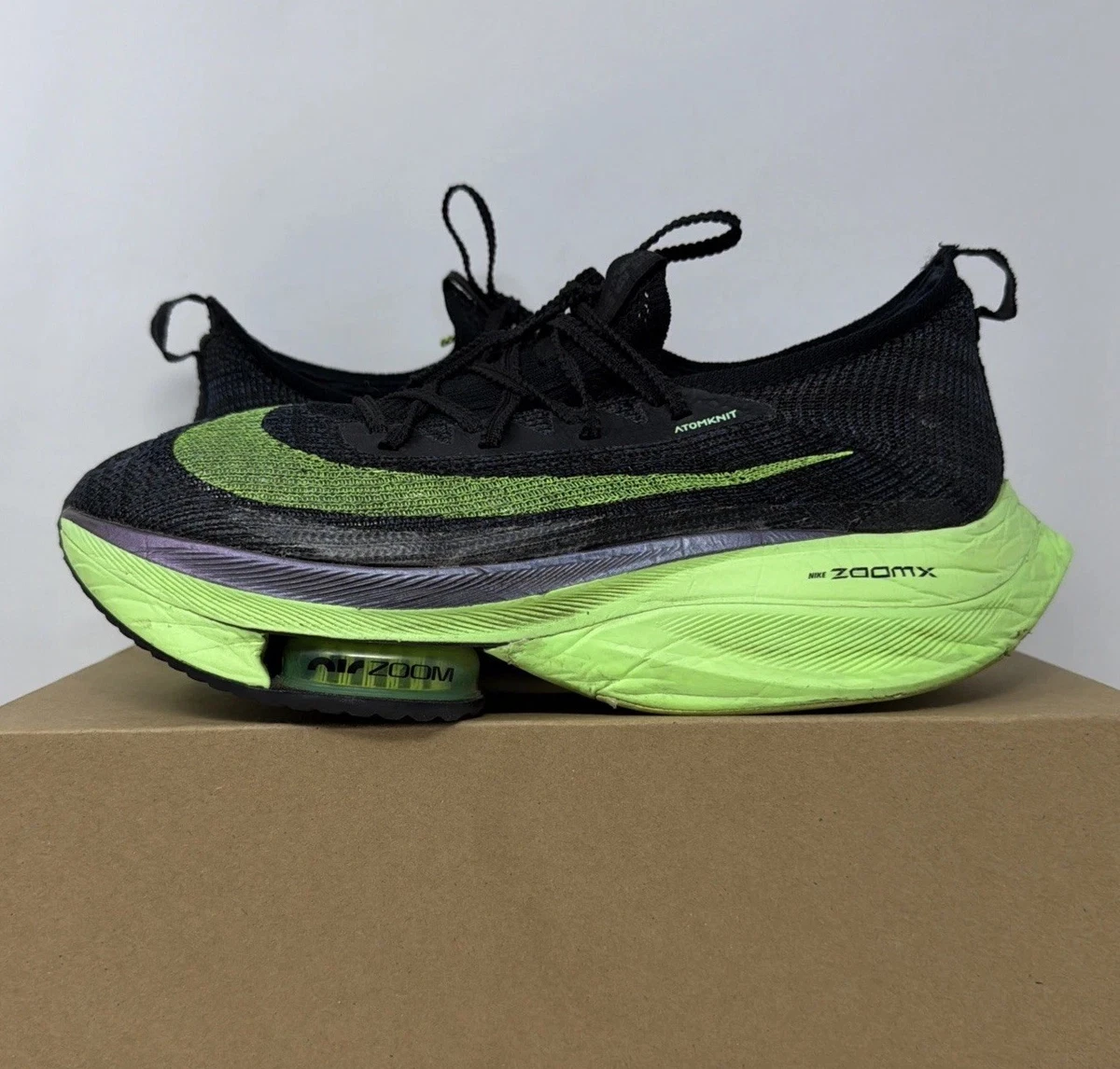 Preços baixos em Nike Air Zoom Alphafly Next% Lime Blast W | eBay