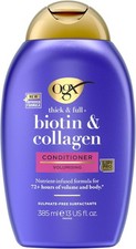OGX Biotin & Collagen Volumising Conditioner 385ml for Fine Hair, Sulfate-Free 16.55 per litre