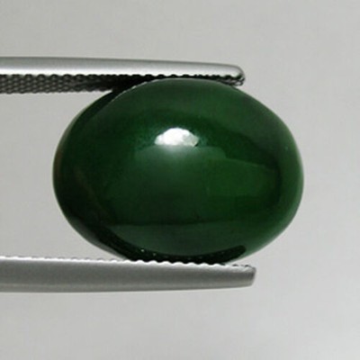 15.95 ct  NATURAL MINED DEEP CHROME GREEN SERPENTINE - CABOCHON  2330 PSQ