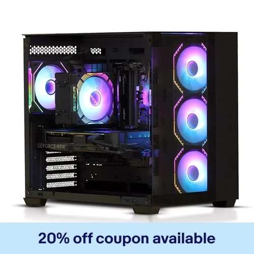 Fast Gaming PC AMD Ryzen 7 5700x