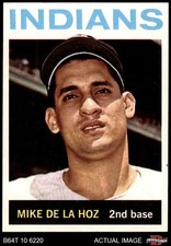 1964 Topps #216 Mike de la Hoz Indians 7.5 - NM+