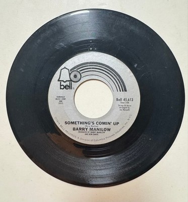 1974 Bell Records 45 RPM Barry Manilow  Mandy 