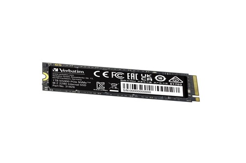 Verbatim Vi5000 M.2 SSD 1TB PCIe4 NVMe 31826 - Bild 2 von 5