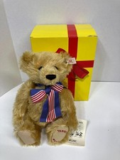 1998 STEIFF 665462 TEDDY ROOSEVELT 140TH CELEBRATION COA IN GIFT BOX