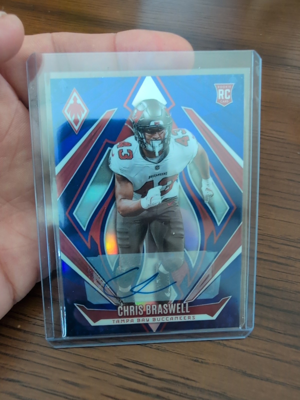 Chris Braswell Panini Phoenix #170 Autograph Blue