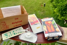 Vtg Swissmar Boerner V-Slicer V-Chop, 10 part Chef Deluxe Borner Mandoline VChop