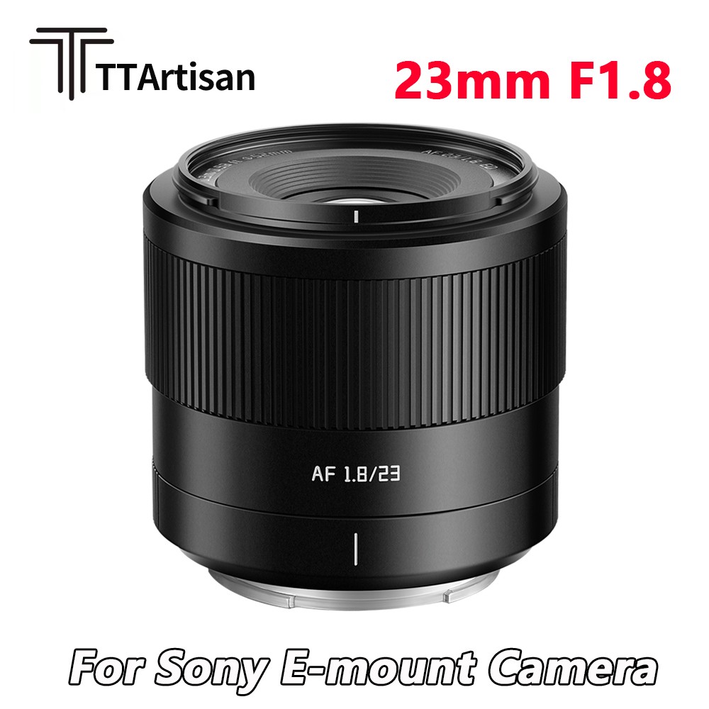 TTArtisan AF 23mm F1.8 APS-C Frame Auto Focus Prime Lens for Sony