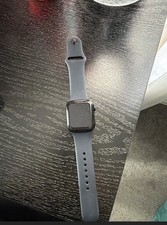 Apple Watch SE 2nd Gen 40mm Black Aluminum Case Black Silicone Band