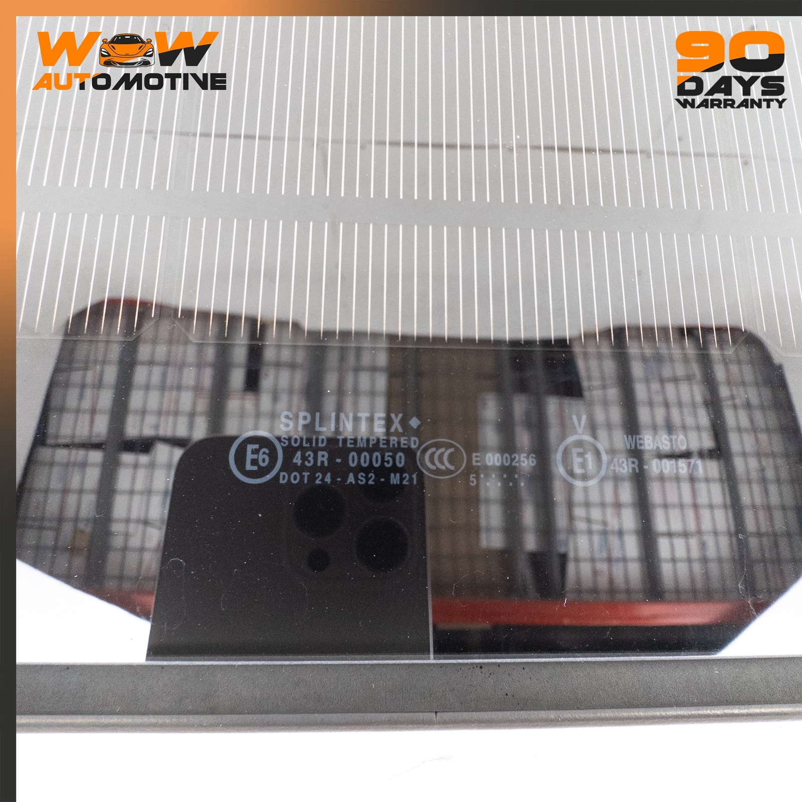 06-19 BENTLEY CONTINENTAL FLYING SPUR TOP UPPER GLASS SLIDING ROOF PANEL OEM